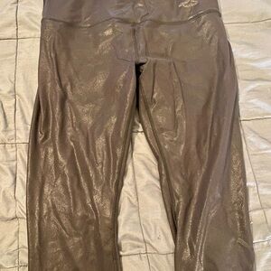 Shiny Black Leggings